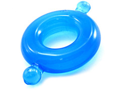 Blue Silicone Cock Ring