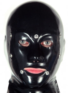 Multi Function Hood without included blindfold and gags  