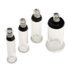 Choose from 4 sizes of Clit Cylinder. 1/2",5/8", 3/4" & 1 1/4" 
