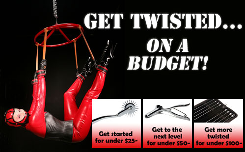 Fetish and Bondage Gear for less!